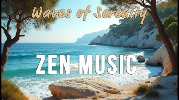 Waves of Serenity – Zen Bamboo Flute by the Sea | Meditation Music for Calm, Peace & Deep Relaxation