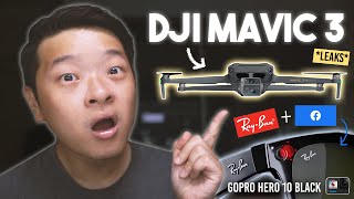 *SECRET* DJI Mavic 3 leaked photos. CRAZY GoPro Hero 10 Upgrades & First Ray-Ban Stories SmartGlass