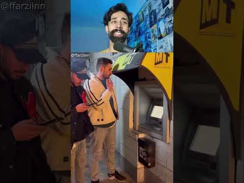کیا اینجوری میشن دم عابربانک سعی کن نخندی