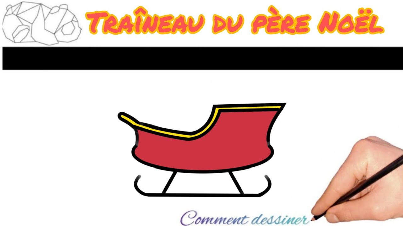 Comment dessiner le traîneau du père Noël ! 😁 - YouTube