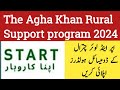 Akrsp start apna karobar scheme 2024 for upper and lower chitral kpk start enterprise training