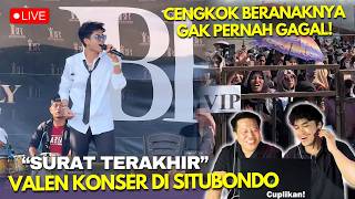 Very Striking! Valen Performs 'The Last Letter' With His Childlike Crookedness at the Situbondo C...