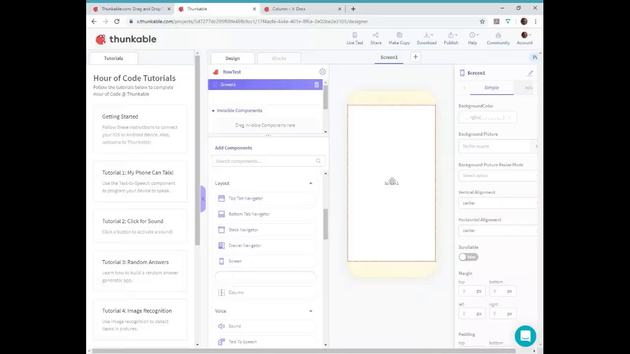 Thunkable Video 10: Layout - YouTube