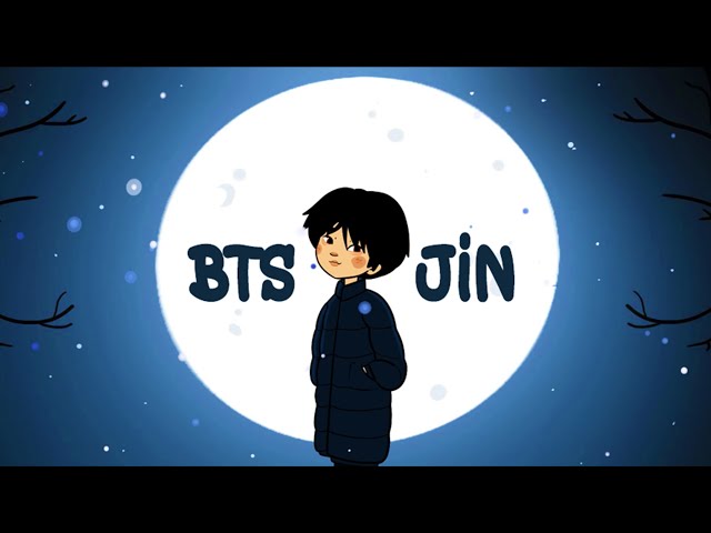 BTS JIN 'Yours' Animated MV class=