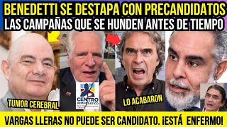 Vargas Lleras Enfermó,Tiene Tum0R. Benedetti Entierra A Fajardo.se Hunden Varias Campañas Por Malos