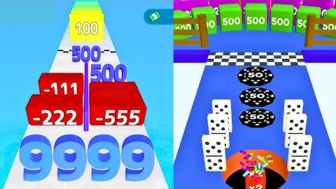 Number Master Run and Merge 2048 VS Hole Merge Run 🔥 Epic Number Game Challenge 😱