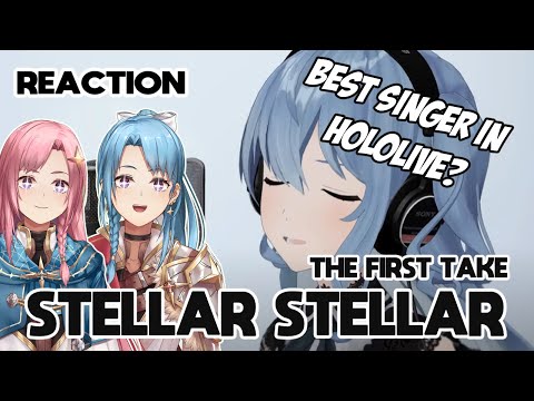 [Reaction] THE FIRST TAKE  Hoshimachi Suisei Stellar Stellar (Yuki & Yuna |Twin Vtubers)