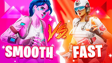 I Hosted A SMOOTH vs FAST 1v1 Tournament... (whats better?)