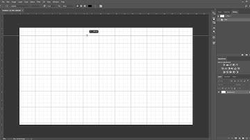Photoshop How To Use Grid lines & Rulers