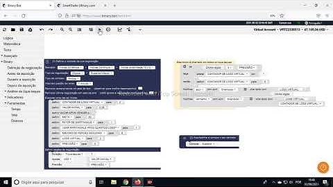 CRIANDO BOTS BINARY - CRIANDO LOSS VIRTUAL - AULA 10