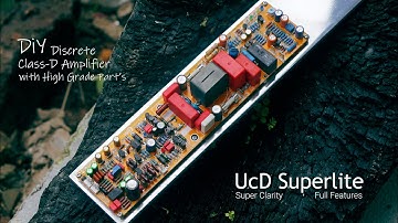 Class-D UcD Superlite Full Features (New Design)