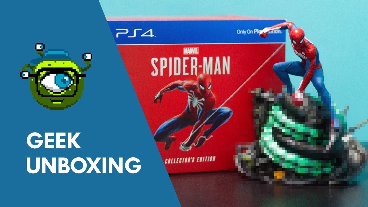 Kassér forening I virkeligheden Marvel's Spider-Man PS4 Collector's Edition Unboxing - YouTube