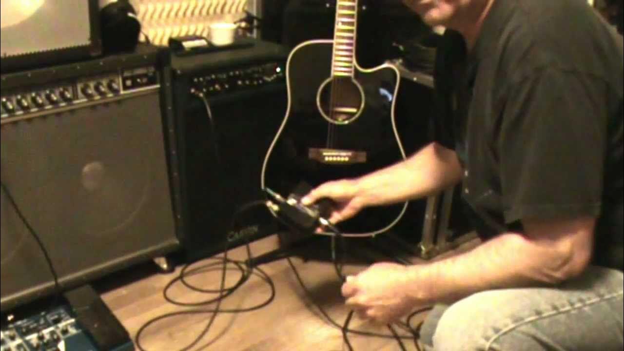 Using a DI Box for Acoustic Guitars AudioTech YouTube