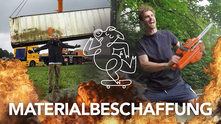Monsterkran, Seecontainer, Motorsäge = Pic&Abfahrt | Heimwerkerking Fynn Kliemann