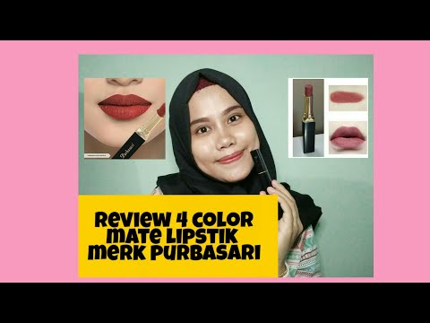 purbasari #lipstik #makeup.. 