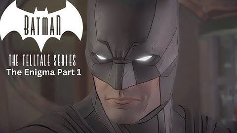 RIDDLE ME THIS - Batman: The Enemy Within The Enigma Part 1