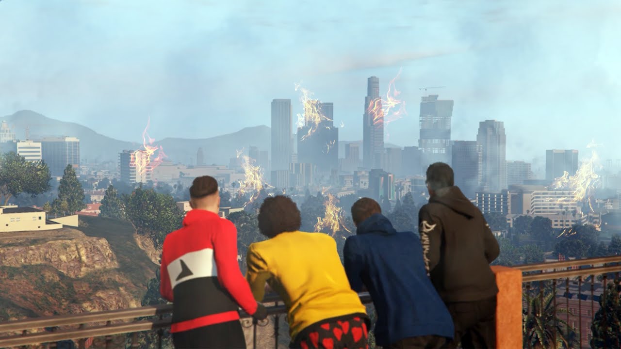 Causing chaos in Los Santos