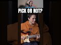 pick or no pick?