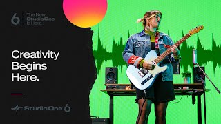 Creativity Begins Here: Introducing Studio One 6 screenshot 1