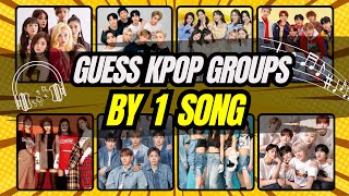 GUESS THE GROUPS BY 1 SONG, MULTIPLE CHOICE, 4 DIFFICULTY | KPOP GAMES 2023 screenshot 2