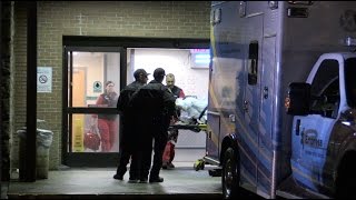 Man walks in St Joseph's Hospital with a gun shot to the face