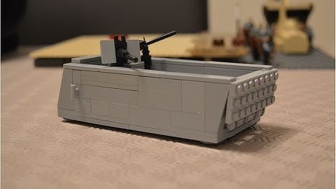 Lego WW2: D-Day Landing Craft Higgins Boat Tutorial
