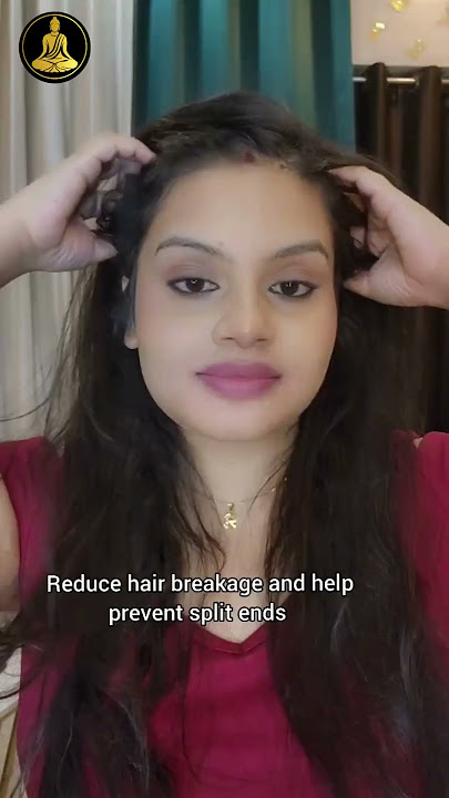 Review by Riya of Rishi Natural Anti Grey Hair Oil #shorts #greyhair #hairoil