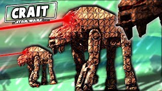 Star Wars BATTLE of CRAIT in Forts!  (Forts New Update Gameplay  Resistance vs First Order)