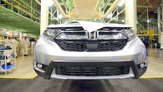 Honda celebrated the global start of mass production for all-new 2017
cr-v at east liberty auto plant (elp) in liberty, ohio. slated to
go...