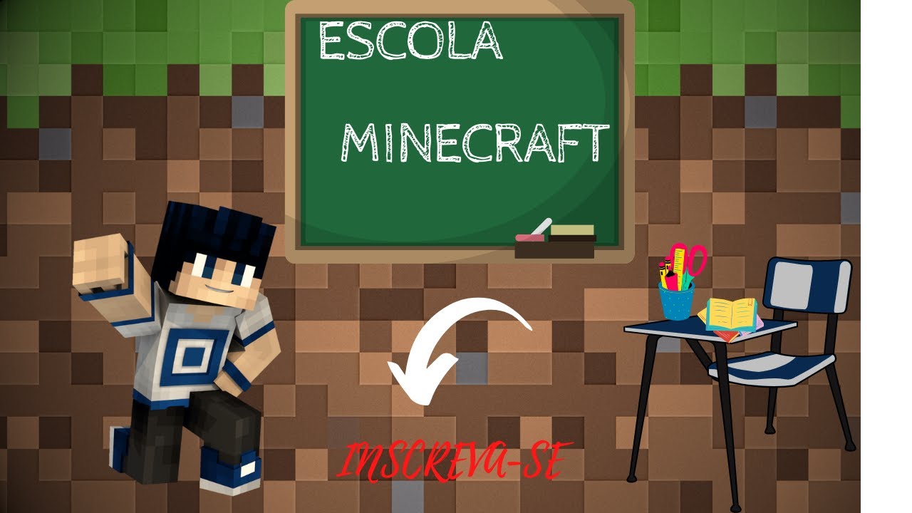 "UMA ESCOLA NO MINECRAFT" - YouTube