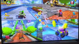 MarioKart 8 Water Park race