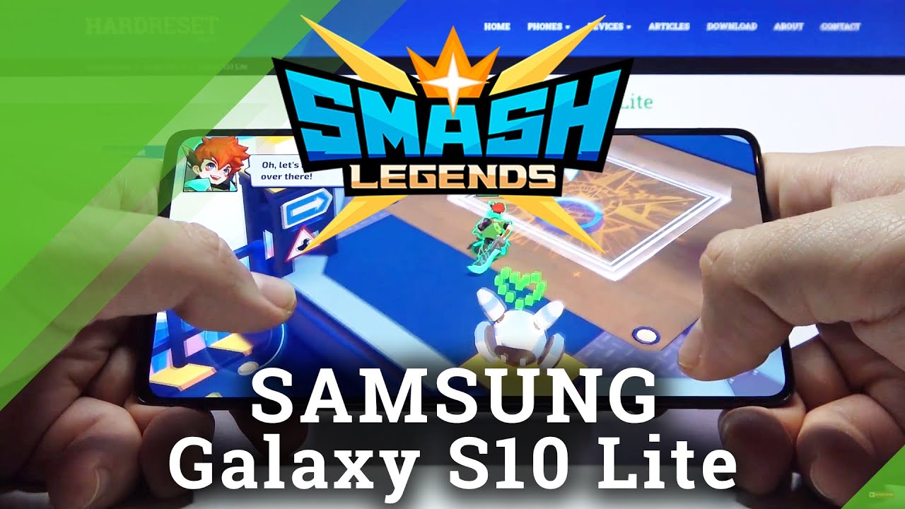 Samsung Galaxy S10 Lite Smash Legends Game TEST YouTube