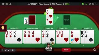 Playing free rummy games online #freegames #rummy #freerummygames #onlinegames screenshot 3