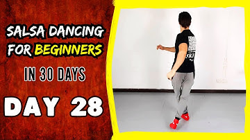 🕺Salsa Dancing for Beginners★The Hook Turn★Salsa Steps for Men ★ On1 [FOLLOW ALONG]