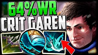 CRIT GAREN JUST ISN'T FAIR! (64% WR BUILD) | How to Play Garen & Carry For Beginners - Garen Guide