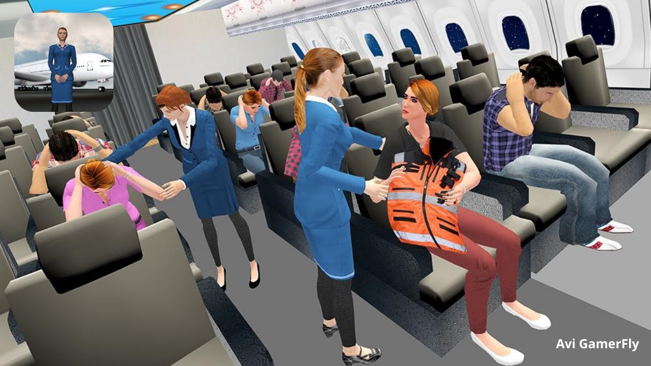 Airport Hostess Flight Attendant Air Staff Gameplay Part 2 - Android & iOS