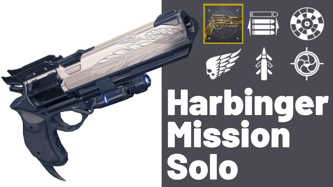 Destiny 2 | Harbinger Mission Solo | Hawkmoon Random Rolls