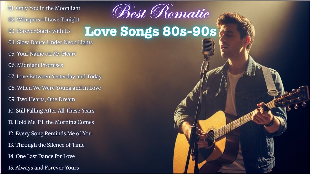 Best English Romantic Love❤️ Songs – Timeless 80s–90s|Nostalgic Ballads