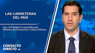 Contacto Directo con Roberto Luque, ministro de transportes y obras públicas | 20\/12\/2023