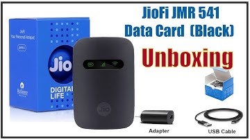 JioFi JMR 541 Data Card (Black): Unboxing, Connecting Process | Wifi Router & Personal Hotspot