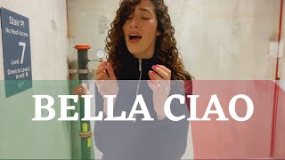 HAUNTING version of "Bella Ciao"//La Casa de Papel IN A STAIRWELL