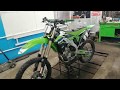 Замена тормозной жидкости на кроссовом мотоцикле Kawasaki KX250F