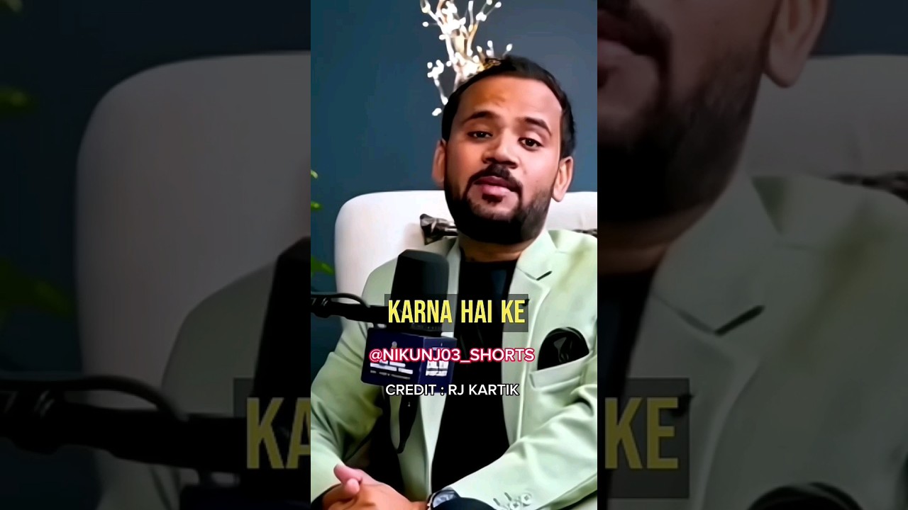 Rj Kartik 6 Month Youtube Struggl🎯 