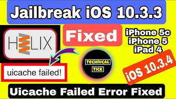 Fix uicache failed Jailbreak iOS 10.3.3 / 10.3.4