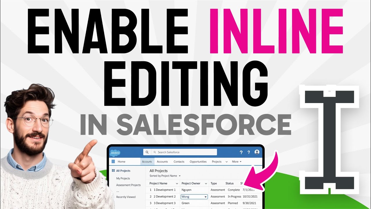 How to ENABLE Inline Editing in Salesforce (Step by Step) 2025 - YouTube