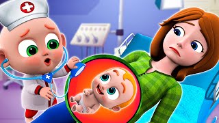 Oh No! Pregnant Mommy Got Sick  Sick Song  Funny Songs & Nursery Rhymes  PIB Little Song