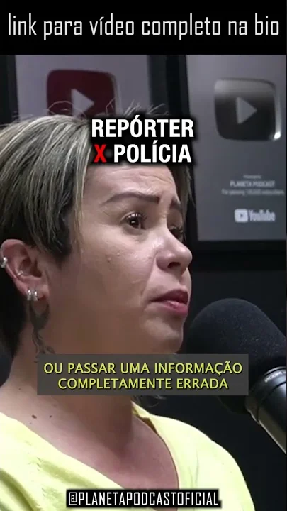 imagem do vídeo “UMA INVESTIGAÇÃO INTEIRA POR ÁGUA ABAIXO” com Telma Rocha | Planeta Podcast (Crimes Reais) #shorts