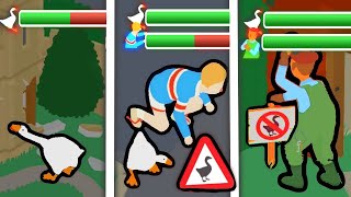 Untitled Goose Game BUT IT'S WITH HEALTHBARS!!