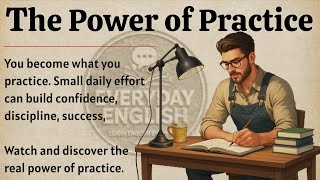 The Power Of Practice | You Become What You Practice | Graded Reader | Speak English Fluently ✅
