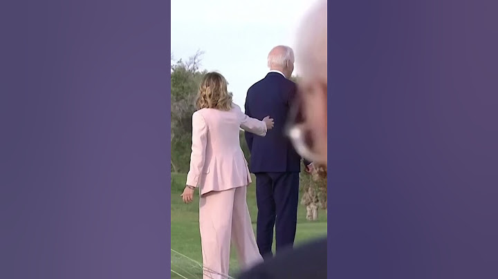 Biden appears to wander off at G7 summit before being pulled back by Italian PM #shorts